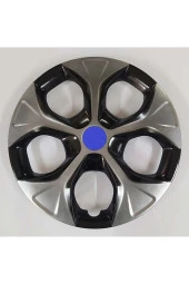 Ford Courier 15"inç Kırılmaz 4 Adet 1 Takım Siyah Gri Renkli Jant Kapağı 5310Çiftford - 1