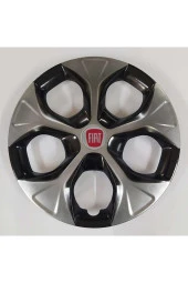 Fiat 15 Inc Kırmızı Jant Kapağı Kırılmaz 5310Çiftfiat - 1