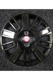Fiat Doblo Siyah Jant Kapağı 15 inç 4bijon 4 adet gönderiliyor 5170syh - 2
