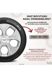 Ford Focus Fiesta Connect 15 Inç Kırılmaz Jant Kapağı 4 Adet 5310ford thumbnail 2