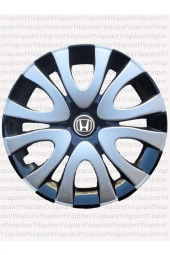 Honda Jant Kapağı Siyah-Gri Renkli Kırılmaz 4 adet 5730G6honda thumbnail 1