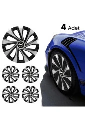 OPEL 15 INC JANT KAPAĞI RENKLİ KIRILMAZ 5810Çiftopel - 2