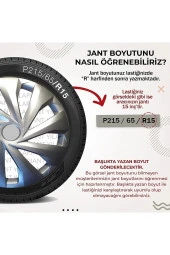 CİTROEN 15 INC JANT KAPAĞI KIRILMAZ 5810 - 2