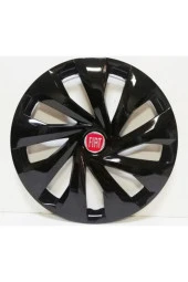 Fiat Punto 15 Inch Parlak Siyah Kırılmaz Esnek Jant Kapağı 5810syhfiat - 1