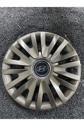Hyundai S-coupe 15" Inç Kırılmaz Jant Kapağı Füme 4 Adet 5911fümehyundai thumbnail 1