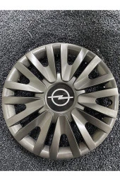 Opel Astra 15" Inç KIRILMAZ JANT KAPAĞI füme 4 adet 5911fümeopel - 1