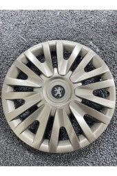 Peugeot 301 15" Inç Kırılmaz Jant Kapağı Füme 4 Adet 5911fümepeugeot - 1