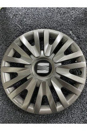 Seat 15" Inç Inç Kırılmaz Jant Kapağı 4 Adet Füme 5911fümeseat thumbnail 1