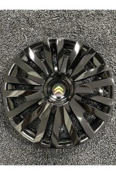 Citroen Berlingo 15" Inç Kırılmaz Jant Kapağı Siyah 4 Adet 5911syhcitroen - 1