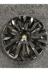 Citroen Zx 15" Inç Kırılmaz Jant Kapağı Siyah 4 Adet 5911syhcitroen - 1