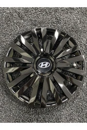 Hyundai Genesis 15" Inç Kırılmaz Jant Kapağı Siyah 4 Adet 5911syhhyundai - 1