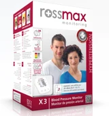 Rossmax X3 Üst Kol Tipi Otomatik Tansiyon Aleti 5 Yıl Garantili - 1