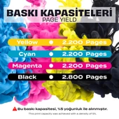 Canon İ-Sensys MF-635cx Muadil Toner Set Yüksek Kapasiteli / CRG-045H thumbnail 3