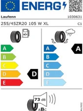 Laufenn 255/45R20 105W XL S Fit EQ+ LK01 Oto Yaz Lastiği (Üretim Yılı: 2023) thumbnail 2