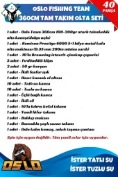 Oslo Fishing Team 360cm Tam Takım Olta Seti - 2