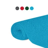 KARMAŞIK PASPAS 1x15 Metre TURKUAZ PVC KIVIRCI HALI İÇ DIŞ MEKAN YOLLUK KAYDIRMAZ ISLAK ZEMİN PASPASI - 2