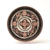 Erzincan El İşlemeli Bakır 25 CM YUVARLAK TEPSİ MİNESİZ - 5