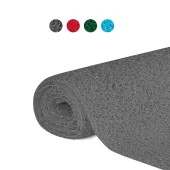 KARMAŞIK PASPAS 1x15 Metre GRİ PVC KIVIRCI HALI İÇ DIŞ MEKAN YOLLUK KAYDIRMAZ ISLAK ZEMİN PASPASI - 2