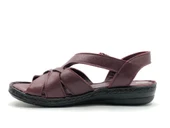 Ayakdaş %100 Hakiki Deri Tam Ortapedik Fus Pedli Taban Kadın Sandalet thumbnail 14