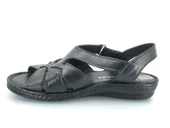 Ayakdaş %100 Hakiki Deri Tam Ortapedik Fus Pedli Taban Kadın Sandalet thumbnail 8