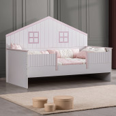 Setay Brüksel Montessori Yatak Karyola - Pembe 90x190 cm - 1