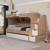 Setay Aura Yavrulu Ranza - Ceviz-Beyaz 90x200 cm - 3