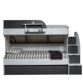 Setay Aura Yavrulu Ranza - Antrasit  90x200 cm - 2