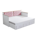 Setay Alaçatı Divan Karyola Çekmeceli Açılır Çift Kişilik + Soft Yatak 80x200 - 2