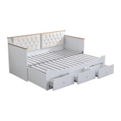 Setay Alaçatı Divan Karyola Çekmeceli Açılır Çift Kişilik + Soft Yatak 80x200 - 4