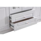 Setay Mobilya Country West 6 Kapaklı Mdf Beyaz Dolap - 2