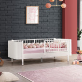 Setay MDF Karyola, Lidya Montessori Yatak - Beyaz 90x190 cm - 1