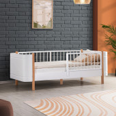 Setay MDF Karyola, Lidya Montessori Yatak - Ceviz 90x190 cm - 1