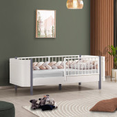 Setay MDF Karyola, Lidya Montessori Yatak - Gri 90x190 cm - 1