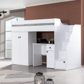 Setay White Ranza Dolap Masa , 90x190 cm - 1