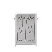 Setay White Ranza Dolap Karyola , 90x190 cm - 3