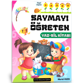 Saymayı Öğreten YAZ-SİL Kitabı (1-20) - 1