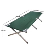 Katlanabilir Taşıma Çantalı Kampet Şezlong thumbnail 4