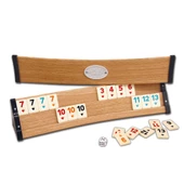 101 Oval Ahşap Okey Takımı 1010839 - 2