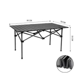 Katlanır Kamp Masası Portatif Outdoor Bahçe Piknik Masası 95x50 Cm - 2