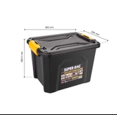Derin Saklama Kutusu 18 Litre Asr-4034 - 2