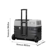 Lizbon Kompresörlü Buzdolabı 52 Litre-gri - 7