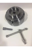 Ahşap Torna Aynası 110mm 4 Çeneli M25x8 - 2