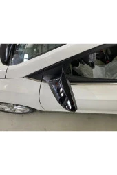 Hyundai I30 Uyumlu Batman Ayna Kapağı Plastik Piano Black Yarasa Ayna - 3