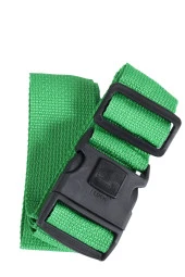 Metropolitan Valiz Bavul Çanta Emniyet Kemeri-Yeşil, Kilitli, 4 Adet thumbnail 2