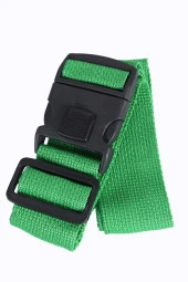 Metropolitan Valiz Bavul Çanta Emniyet Kemeri-Yeşil, Kilitli, 4 Adet thumbnail 3