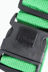 Metropolitan Valiz Bavul Çanta Emniyet Kemeri-Yeşil, Kilitli, 4 Adet thumbnail 5