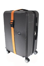 Metropolitan Valiz Bavul Çanta Emniyet Kemeri-Yeşil, Kilitli, 4 Adet thumbnail 6