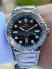 RMS Romanson Çelik Kordon Sapphire Camlı Kararmaz Renk Atmaz 10 Atm Erkek Kol Saati AG1480.02 thumbnail 2