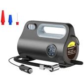 Ally ST-5523 LED Işıklı Taşınabilir Hava Pompası Kompresör Araç Lastik Şişirme Makinesi thumbnail 8