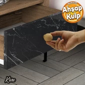 Ahşap Küre Düğme Kulp Tek Vidalı Çekmece Mobilya Mutfak Dolabı Dolap Kulpu Kulbu Kulpları - 1
